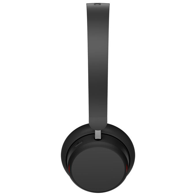 Lenovo Cuffie Wireless ANC 6550 Bluetooth Nero Microfono con Cancellazione Rumore Ufficio