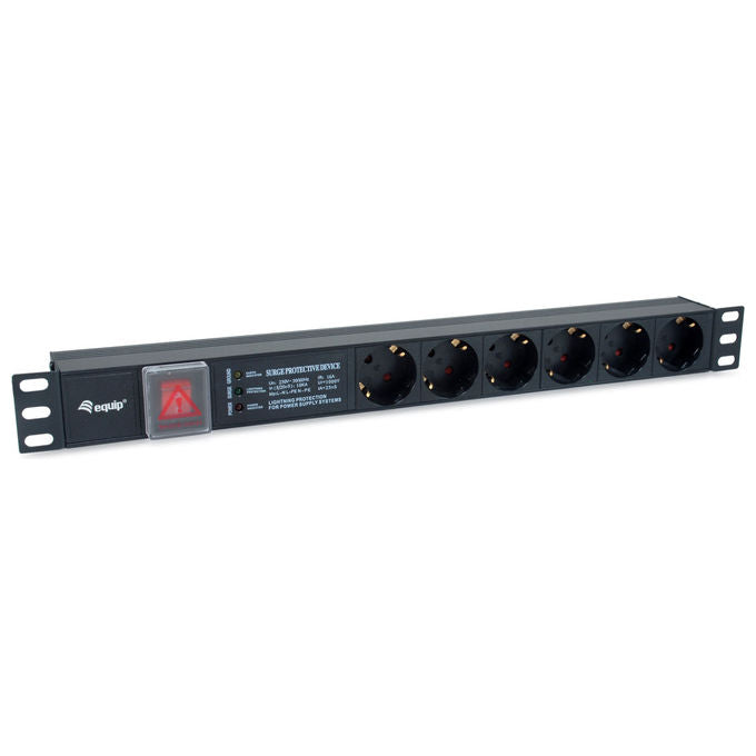 Equip, Unita' di Distribuzione Energia PDU, 6 Prese AC, 1U