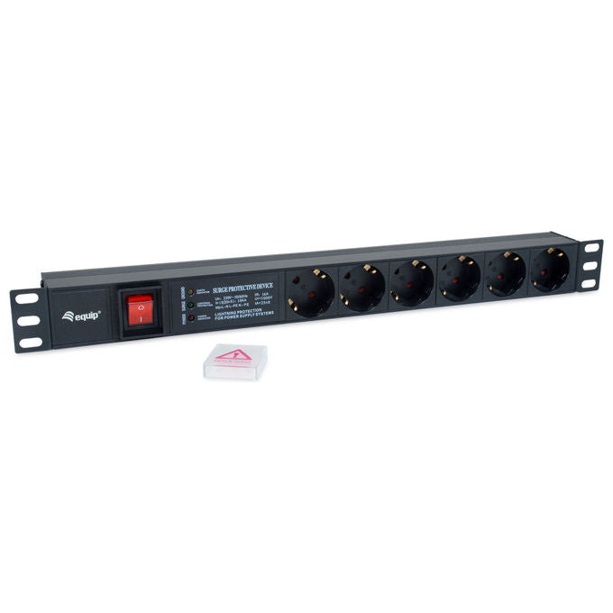 Equip, Unita' di Distribuzione Energia PDU, 6 Prese AC, 1U