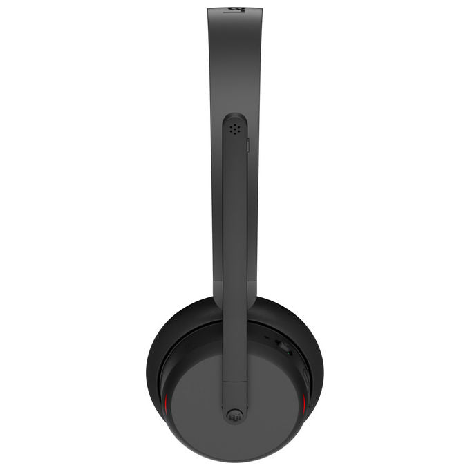Lenovo, Auricolare Wireless 6550, Ufficio, USB Tipo-C, Bluetooth, Nero