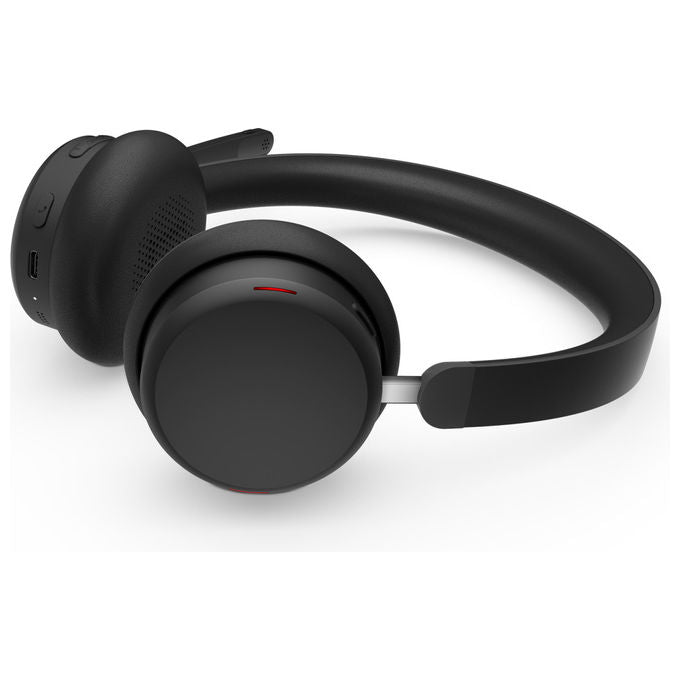 Lenovo, Auricolare Wireless 6550, Ufficio, USB Tipo-C, Bluetooth, Nero