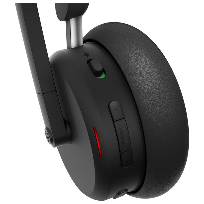 Lenovo, Auricolare Wireless 6550, Ufficio, USB Tipo-C, Bluetooth, Nero