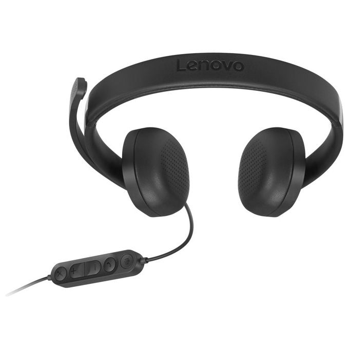 Lenovo, Auricolare VoIP 5000, Cablato USB tipo-C, Nero