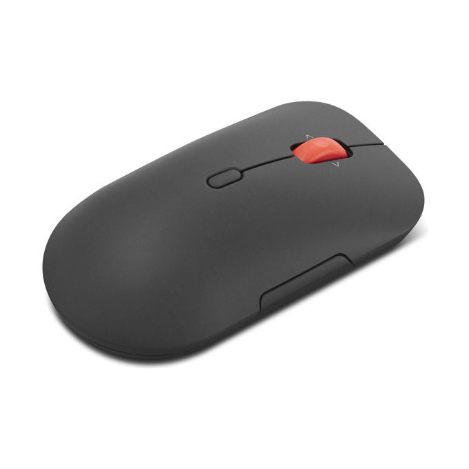 Lenovo, Mouse Wireless Ambidestro Pro Plus 6050, RF + Bluetooth, 2400 DPI, Nero