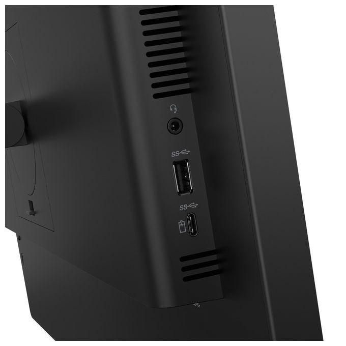 Lenovo, Monitor PC, 27'' Quad HD LCD, ThinkVision T27QD-4v, Nero