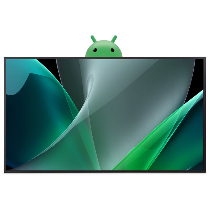 Sharp, Pannello Segnaletica Digitale, 86'' LED 4K Ultra HD, Android, Nero