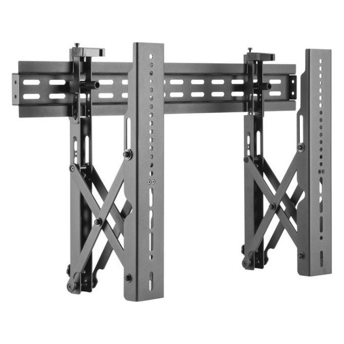 Equip, Staffa Montaggio a Parete Video Pop-Out, 37-70 Pollici, Nero