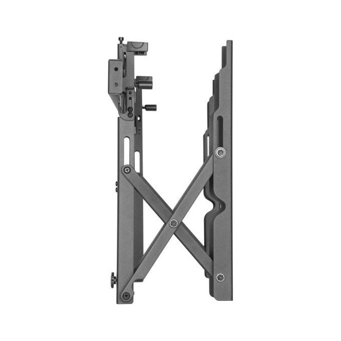 Equip, Staffa Montaggio a Parete Video Pop-Out, 37-70 Pollici, Nero