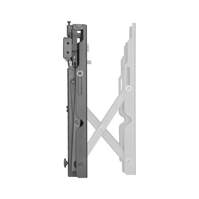 Equip, Staffa Montaggio a Parete Video Pop-Out, 37-70 Pollici, Nero