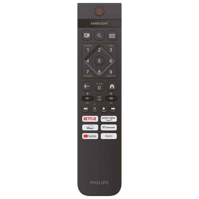 Philips 65PUS7000-12 Serie 7000 TV LED 65'' 4K Ultra HD Smart TV Titan OS HDR10+ Dolby Atmos colore Nero
