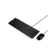 ASUS, Tastiera e Mouse, USB, QWERTY Italiano, Nero, Ufficio