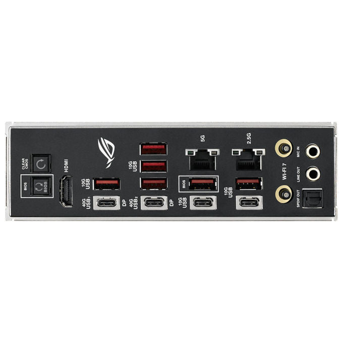 Asus Rog Crosshair X870E Hero BTF, Scheda Madre ATX, AMD X870E, Socket AM5, DDR5, Wi-Fi 7