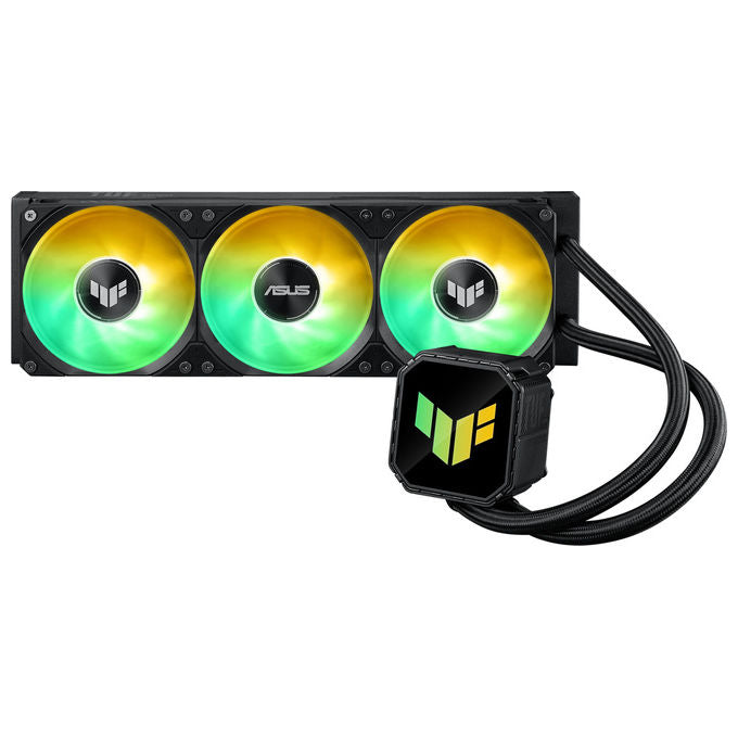 ASUS TUF Gaming LC III 360 ARGB, Raffreddatore a Liquido, 3 Ventole 12cm, Nero
