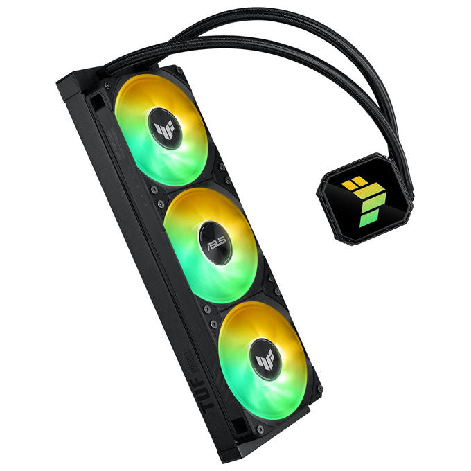 ASUS TUF Gaming LC III 360 ARGB, Raffreddatore a Liquido, 3 Ventole 12cm, Nero