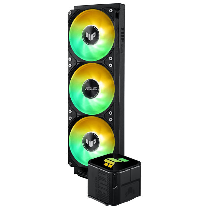 ASUS TUF Gaming LC III 360 ARGB, Raffreddatore a Liquido, 3 Ventole 12cm, Nero