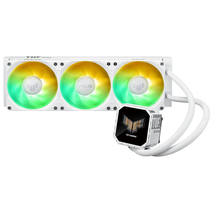 Asus Tuf Gaming LC III 360 ARGB LCD White Edition, Raffreddatore a Liquido
