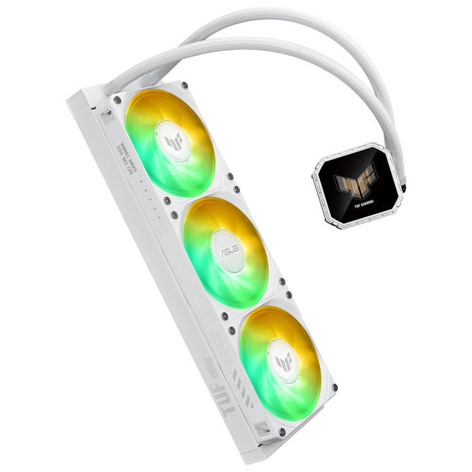 Asus Tuf Gaming LC III 360 ARGB LCD White Edition, Raffreddatore a Liquido