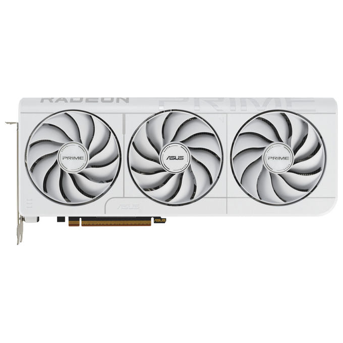 Asus Prime Radeon RX 9070 XT, 16 GB GDDR6, Bianca