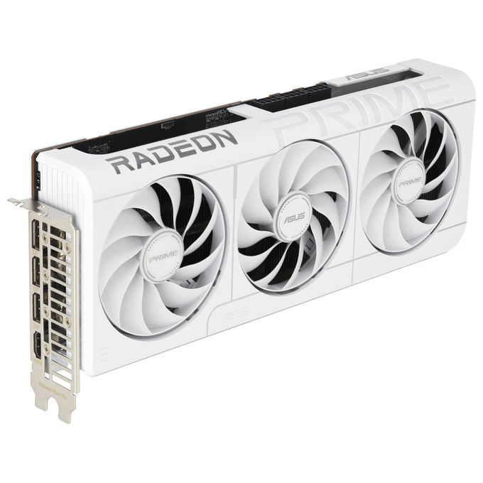 Asus Prime Radeon RX 9070 XT, 16 GB GDDR6, Bianca