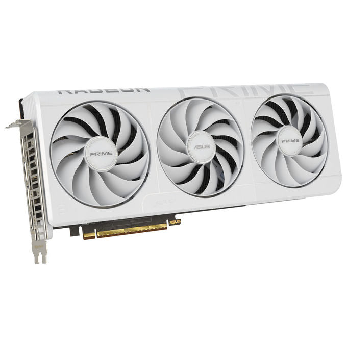 Asus Prime Radeon RX 9070 XT, 16 GB GDDR6, Bianca
