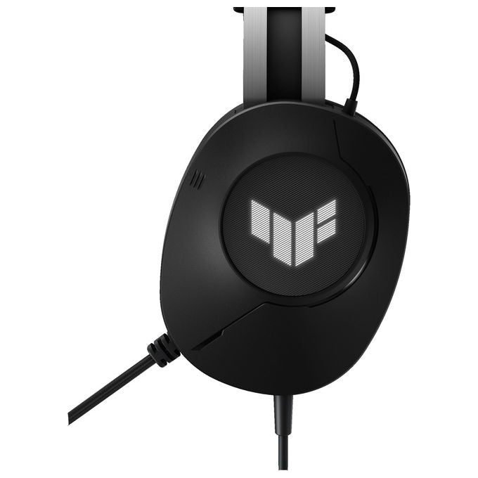 Asus, Cuffie Gaming TUF H1 Gen II, Cablate, USB Tipo A, Nero