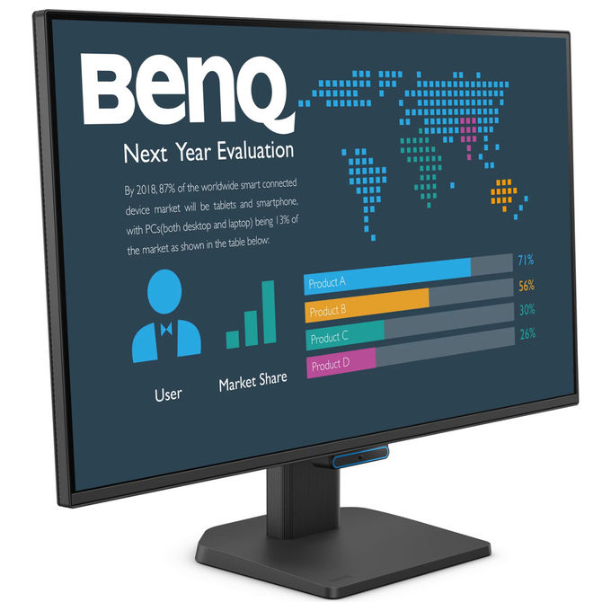 BENQ Monitor PC 27 Pollici Full HD LCD Nero