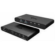 I-tec, Docking Station KVM, HDMI, per 2 Host, Power Delivery 2x 100W