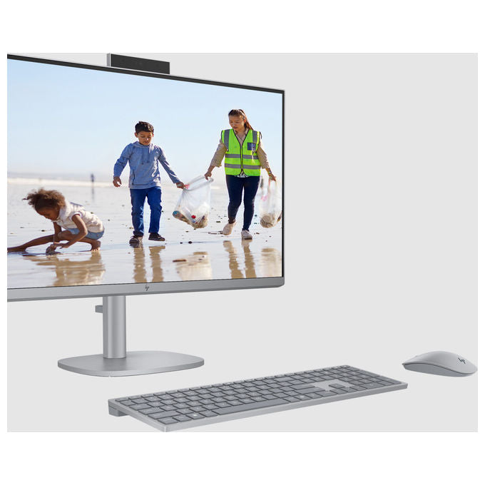 HP, OmniStudio X 32-c0011nl, PC All-in-one, Intel Core Ultra 7, 80 cm 4K, Argento