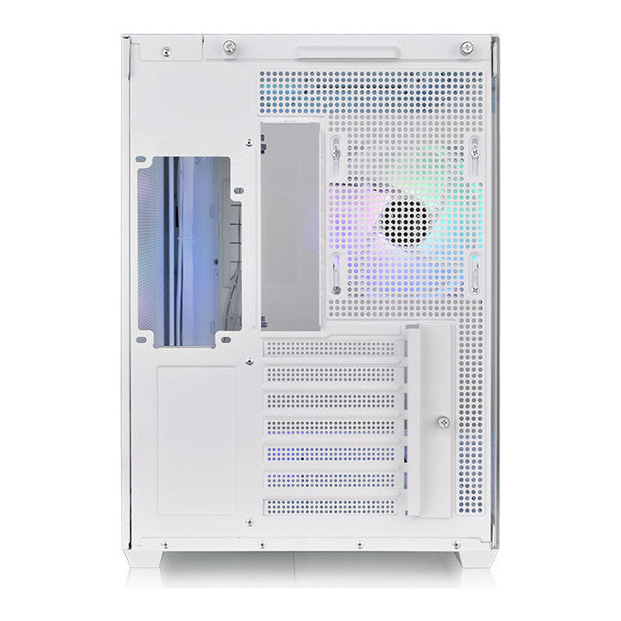 Thermaltake, View 380 TG ARGB Snow, Midi Tower PC, Bianco, Vetro Temperato