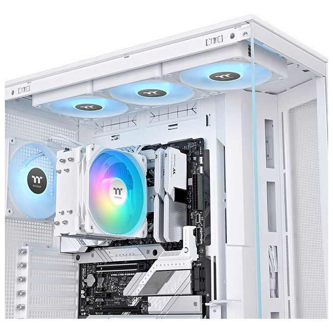 Thermaltake, UX400 ARGB Sync, Raffreddatore ad Aria, Bianco, Ventola 12cm