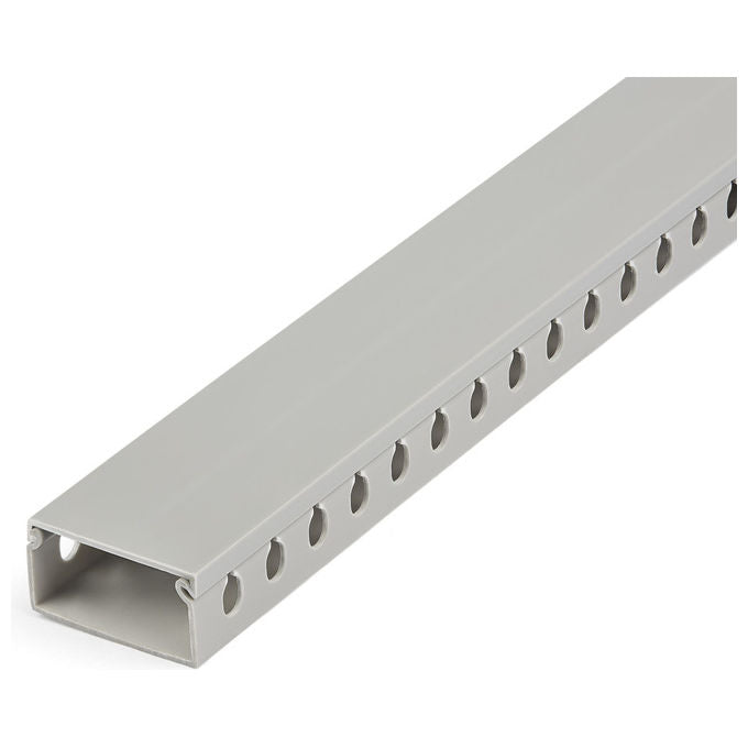 StarTech.com, Canalina Cablaggio Cavi, 50mm x 25mm, 2m, PVC, Grigia