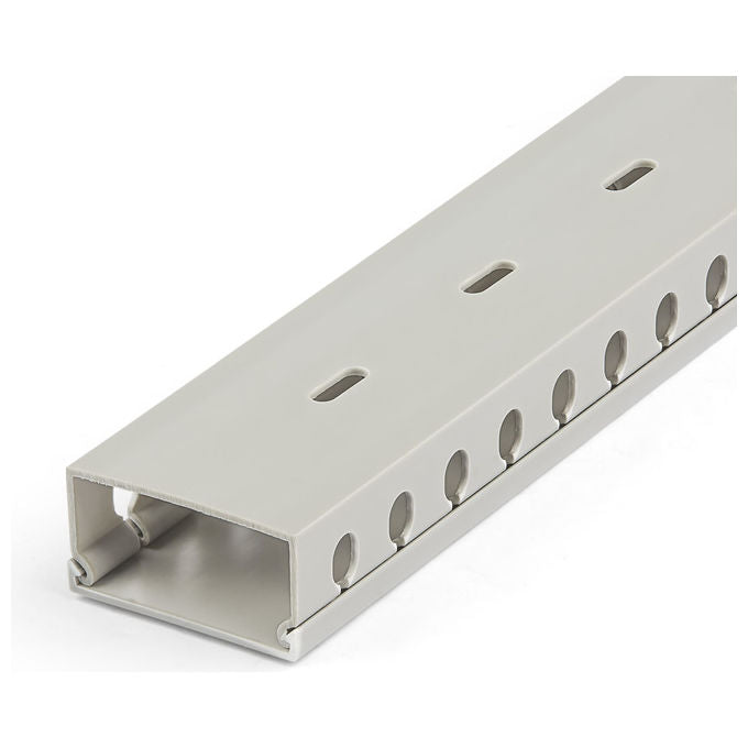 StarTech.com, Canalina Cablaggio Cavi, 50mm x 25mm, 2m, PVC, Grigia