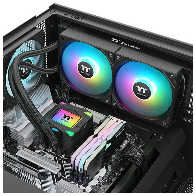 Thermaltake LA240 ARGB, KIT_ Raffreddamento a Liquido, 12cm, per Scheda Madre
