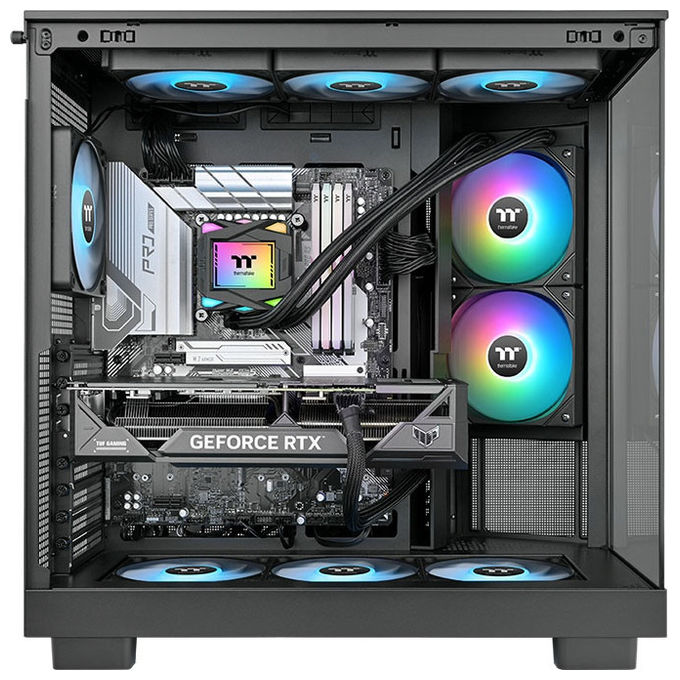 Thermaltake LA240 ARGB, KIT_ Raffreddamento a Liquido, 12cm, per Scheda Madre