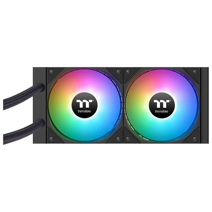 Thermaltake, KIT_ Raffreddamento a Liquido LA240-S ARGB, Ventola 12cm, Nero