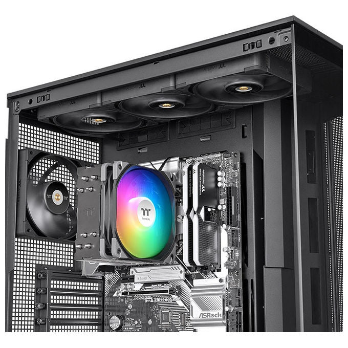 Thermaltake UX400 ARGB Sync, Raffreddatore ad Aria, 12 cm, Nero