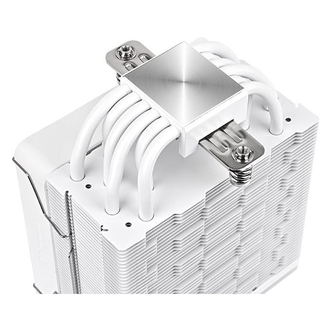 Thermaltake Astria 400 ARGB, Raffreddatore ad Aria Bianco, 12 cm, CPU AMD Intel