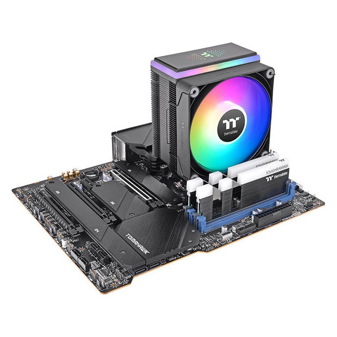 Thermaltake ASTRIA 400, Raffreddatore ad Aria, 12 cm, Nero