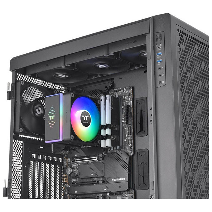 Thermaltake ASTRIA 400, Raffreddatore ad Aria, 12 cm, Nero