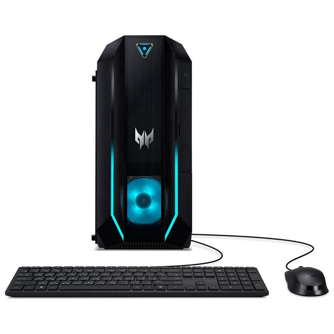 Acer, PC Desktop Gaming Predator Orion 3000 PO3-665 H810, Intel Core Ultra 7, RTX 5070, 16GB RAM, 1TB SSD, Nero