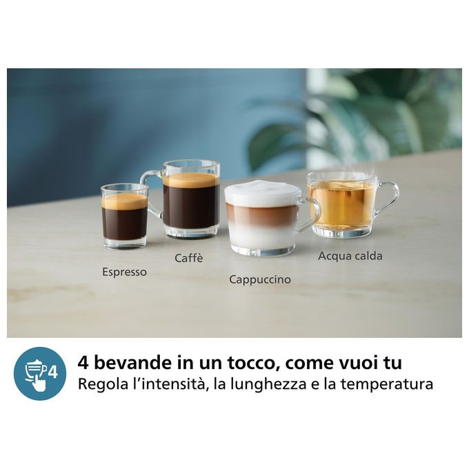 Philips EP2331-10 Series 2300 LatteGo Macchina da caffe' Automatica 1,8 L 15 bar 1500 W 4 Bevande colore Nero