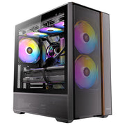 Antec, Case PC, Mid Tower FLUX Rear, ATX, Micro-ATX, ITX, Nero