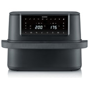 Severin FR 2490 Friggitrice ad aria 9 L 2600 W Doppia Zona Sync Cook Sync Finish 11 Programmi Display Touch colore Nero