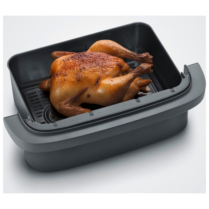 Severin FR 2490 Friggitrice ad aria 9 L 2600 W Doppia Zona Sync Cook Sync Finish 11 Programmi Display Touch colore Nero