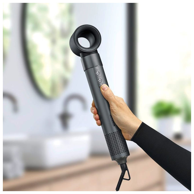 Severin, Kit Styling Capelli, 1500W, Antracite Argento, Tecnologia Ioni