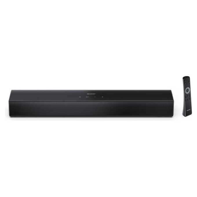 Sharp HT-SB121 Soundbar 2.0 120W Bluetooth 5.3 HDMI ARC CEC Ingresso Ottico USB Roku TV Ready colore Nero