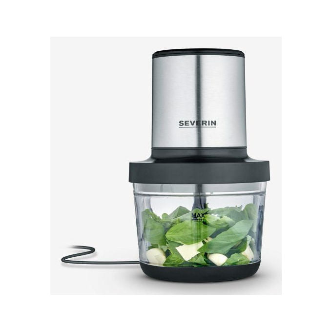 Severin KM3867 Tritatutto Elettrico 1 L 400 W contenitore in vetro senza BPA colore Nero