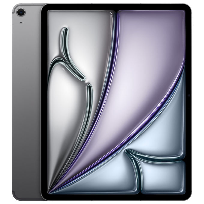 Apple, iPad Air 13'', Wi-Fi + Cellular, 512GB, Grigio Siderale