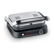 Severin KG2395 Bistecchiera elettrica 1800 W 7 programmi automatici temperatura fino a 230° piastre rimovibili lavabili colore Nero