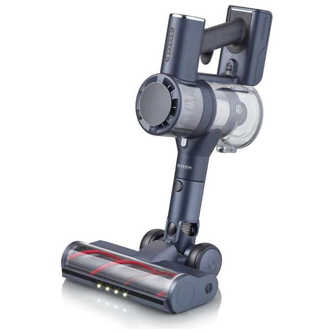 Severin HV 7175 Aspirapolvere Scopa Elettrica Senza Sacchetto 0,5 L 200 W 40 min 80 dB colore Blu Metallico